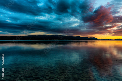 Bodensee Sonnenuntergang 