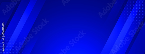 abstract dark blue background banner design