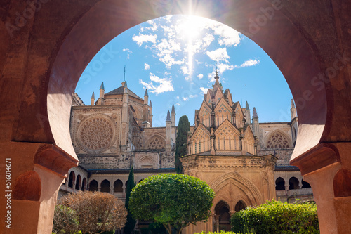 Royal Monastery of Santa Maria de Guadalupe. Caceres, Spain. High quality photo photo