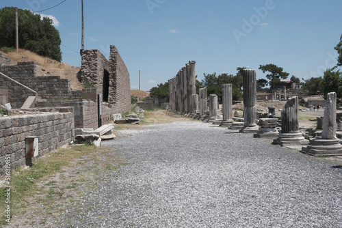 
Asklepion, one of the most important health centers of the ancient period, located in Bergama district of Izmir, Turkey.
 photo