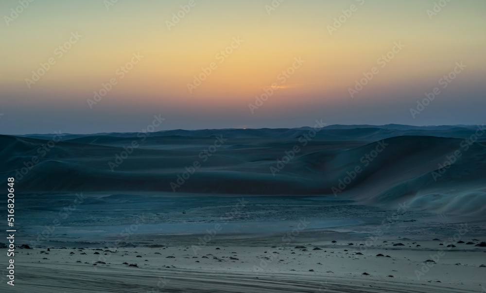 Obraz premium Awesome Sands mountains in the desert at Siwa oasis Egypt
