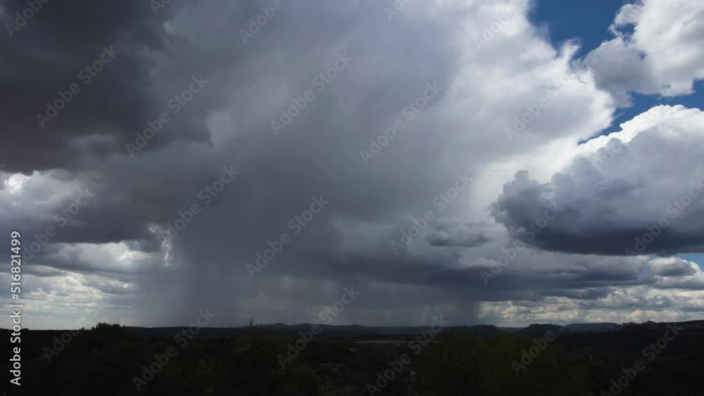 Monsoon Storm in Central Arizona Timelapse Monsoon Storm in Central Arizona Timelapse