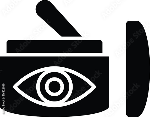 Eye Cream Icon Style
