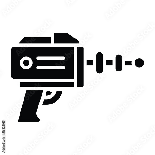 Laser Battle Icon Style