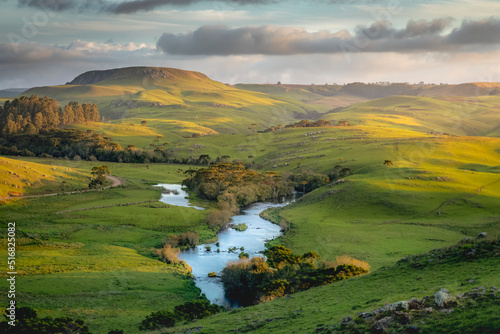 River in idyllic Landscape near Sao Jose dos Ausentes - southern Brazil