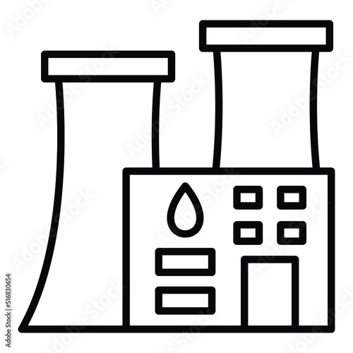 Power Plant Icon Style