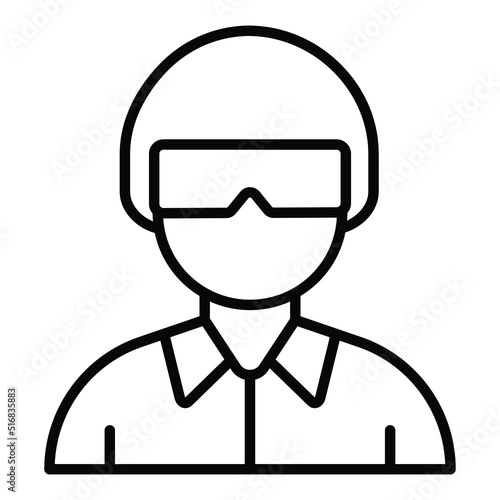 Male Player Icon Style