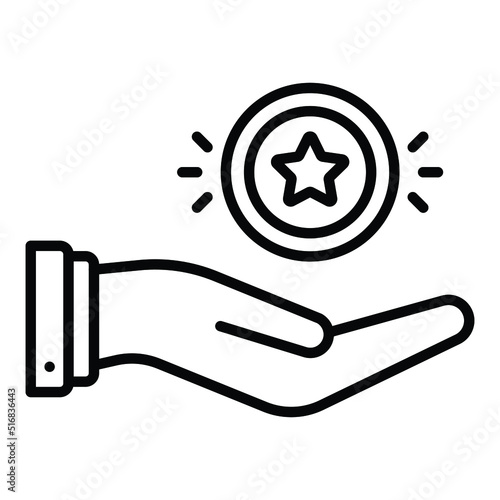 Earn Reward Points Icon Style