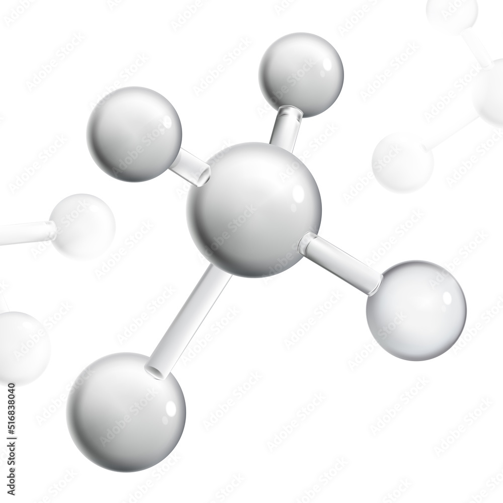 Vector Abstract Transparent Atom, Cell, Nutrition or Collagen Element 3D Illustration for Beauty and Healthcare Poster, Product Packaging, or Advertisement Background. Vector Abstract Transparent Atom, Cell, Nutrition or Collagen Element 3D Illustration for Beauty and Healthcare Poster, Product Packaging, or Advertisement Background.