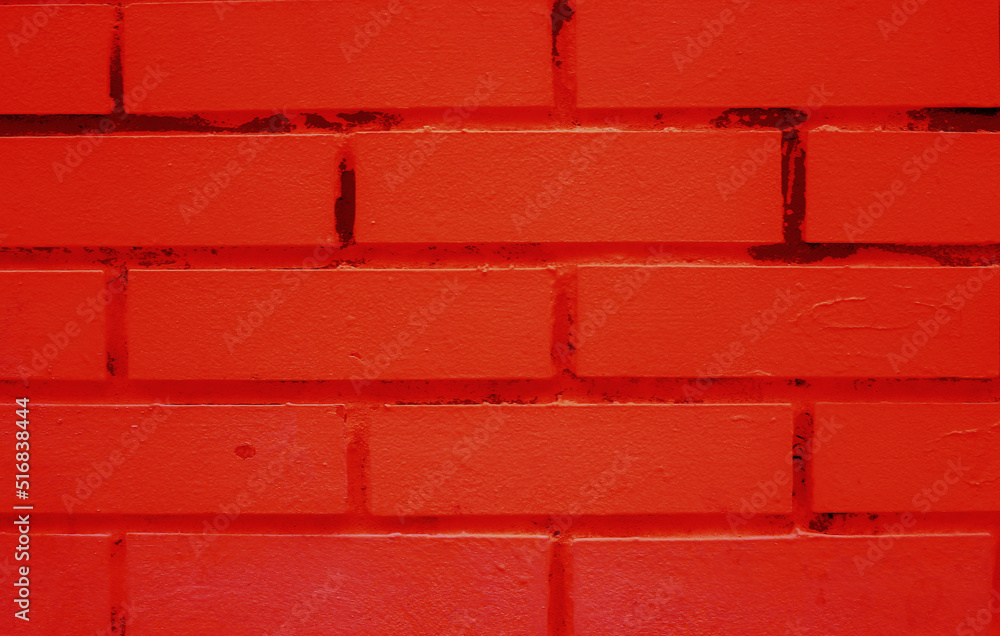 Orange brick wall abstract texture background. Orange brick wall abstract texture background.