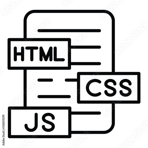 Html Js Css Icon Style