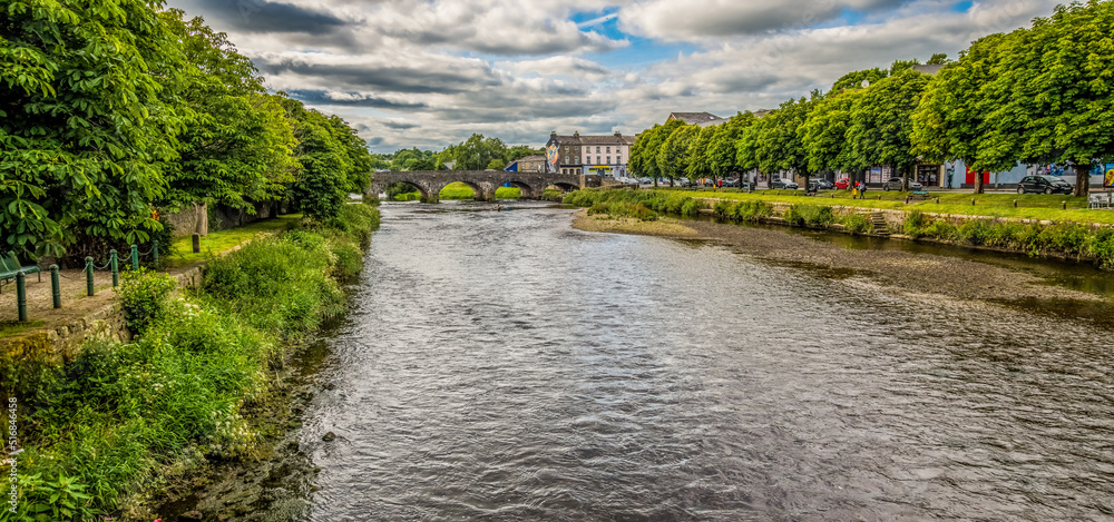 Fototapeta premium River Shannon, Enniscorthy, Irish Republic