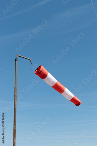 Windsock in Lommis in Switzerland