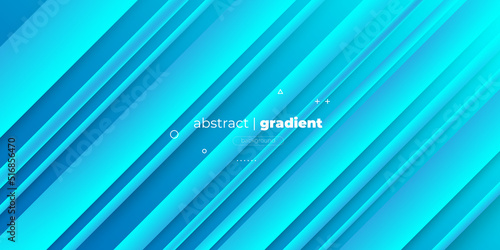 Abstract Modern Background Landing Page with Diagonal Lines Element and Blue Gradient Color