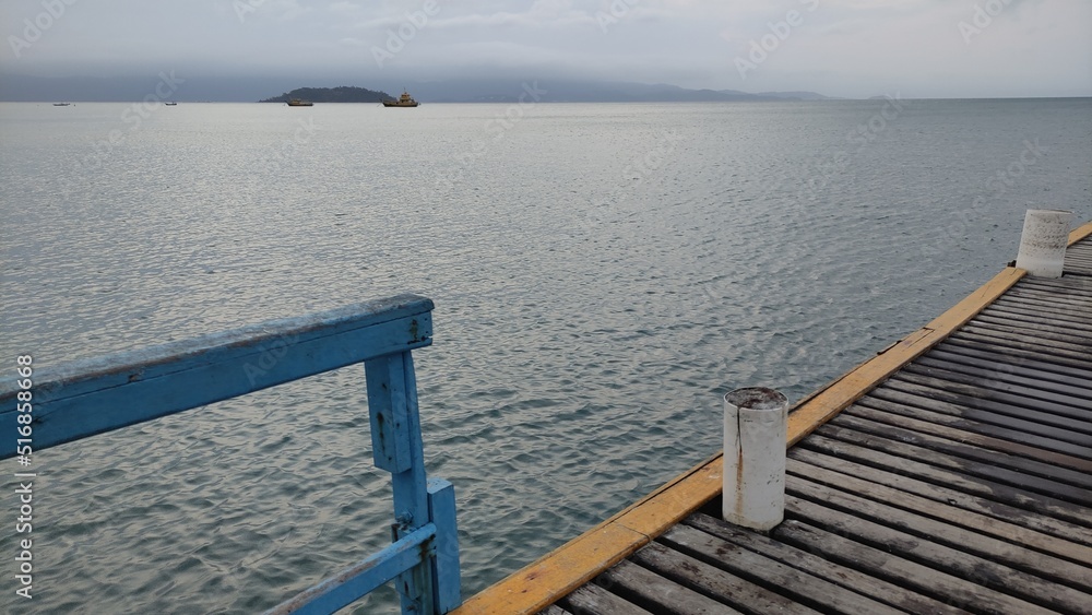 Obraz premium Praia ilha de Florianópolis Santa Catarina Brasil