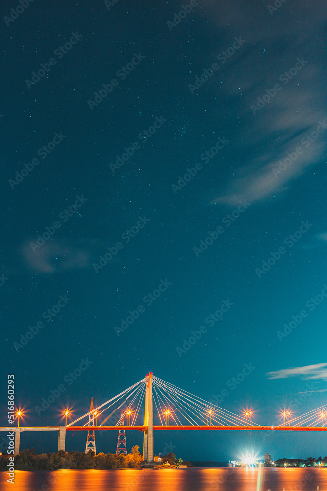 Obraz premium bridge at night