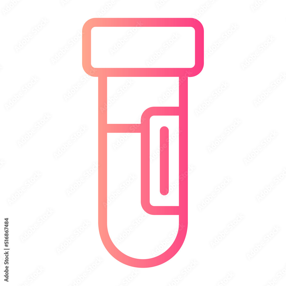 blood test gradient icon blood test gradient icon