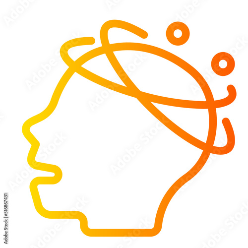 dizziness gradient icon