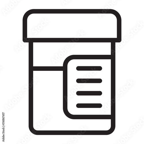 urine test line icon