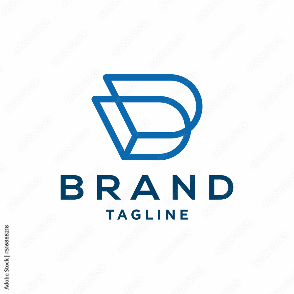 Initial letter d logo vector design template Initial letter d logo vector design template