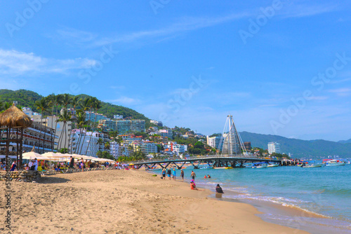 The playa at Puerta Vallarta, Mexico