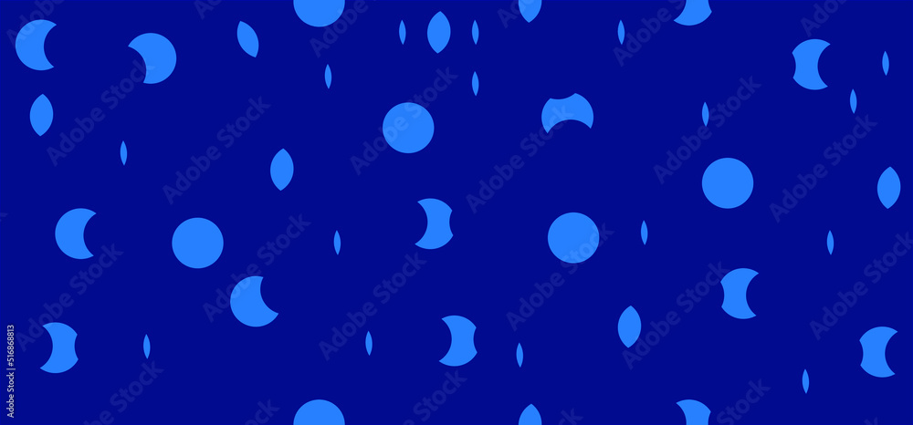 seamless abstract geometric pattern on dark blue background, template for fabric design, walls, wallpaper, wrappers seamless abstract geometric pattern on dark blue background, template for fabric design, walls, wallpaper, wrappers