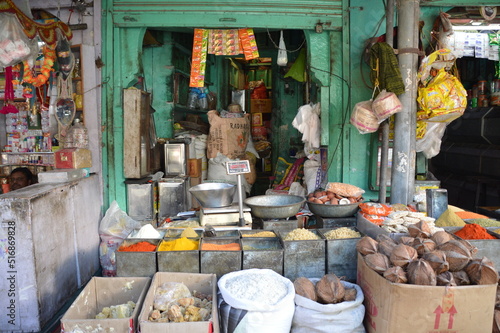 Spice store in India