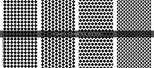 Monochrome bundle vector. Seamless art. Simple background and pattern.