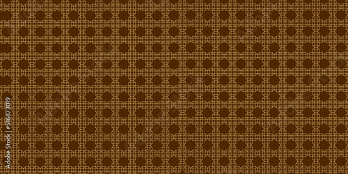 Decorative seamless design. Ornate illustration. Geometric octagon vector.