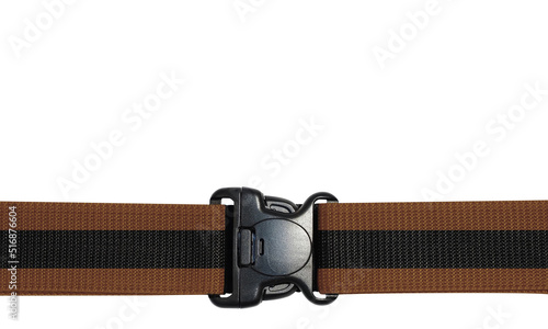 Black side release acculoc buckle plastic clasp quick nylon belt rope lock strap large detailed horizontal