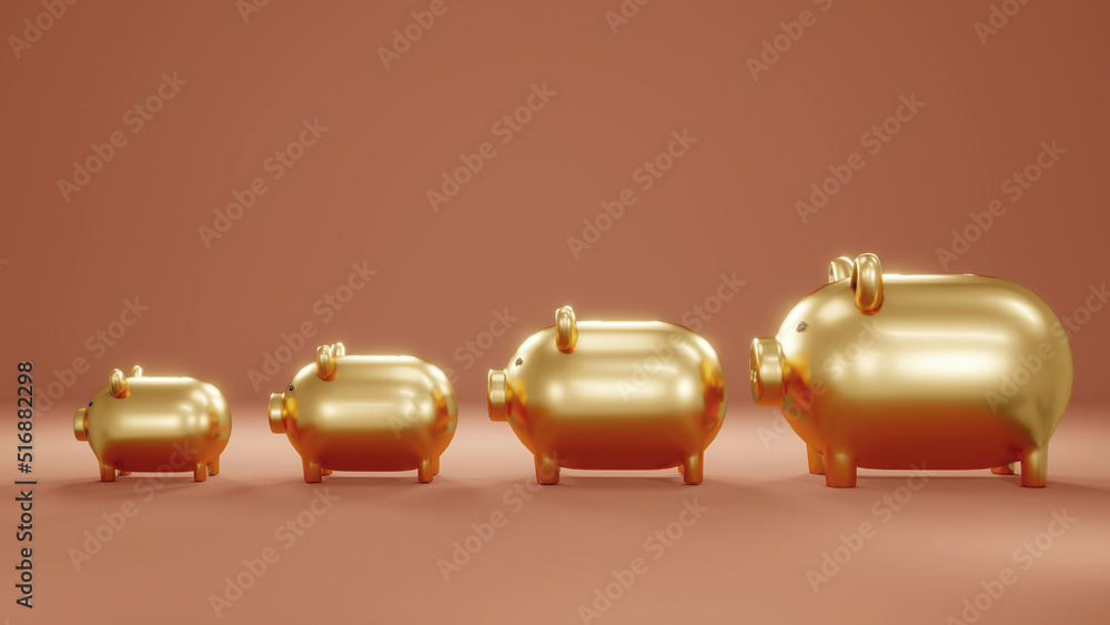 Gold Pig Images – Browse 47 Stock Photos, Vectors, and Video