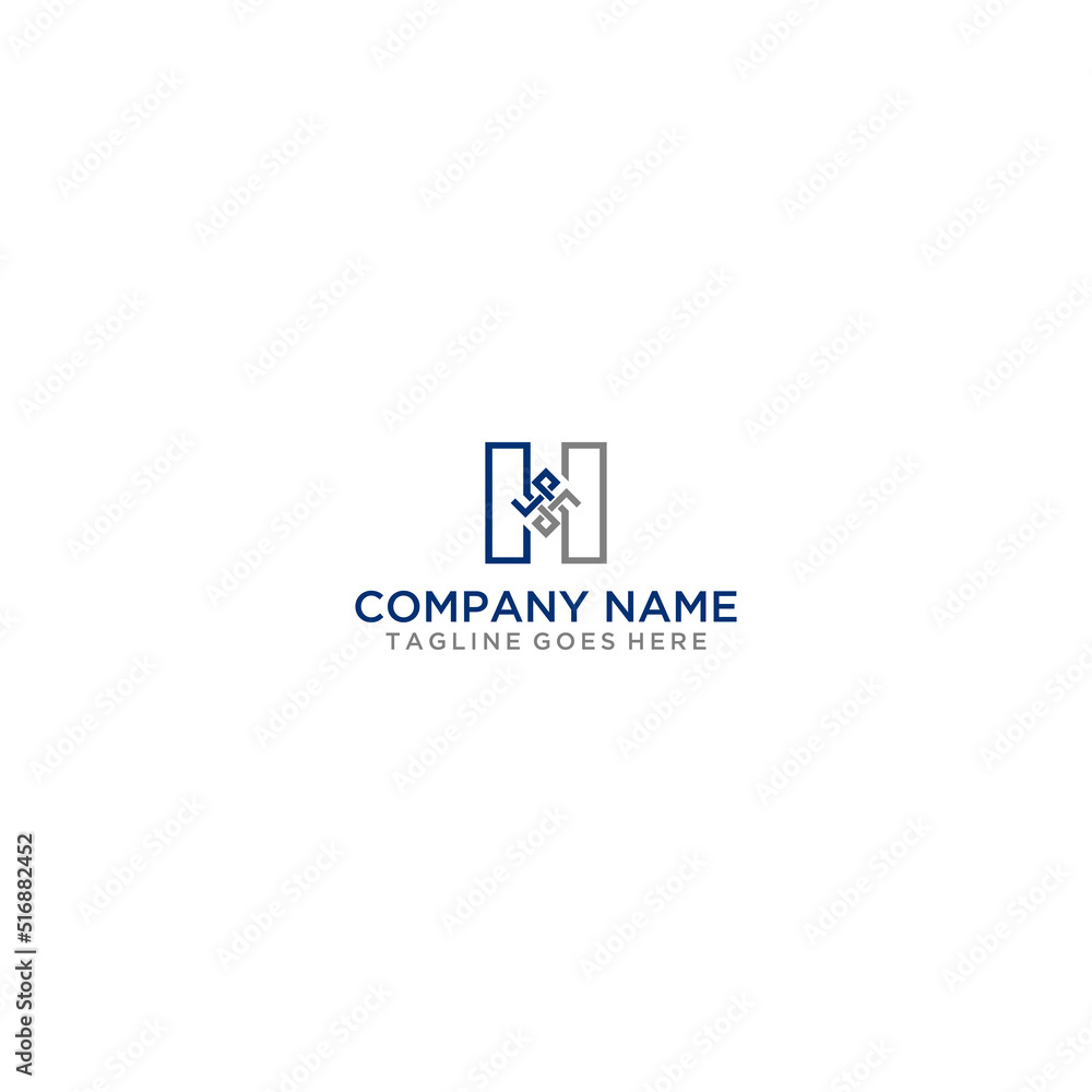 Initial H Logo Sign Design Initial H Logo Sign Design