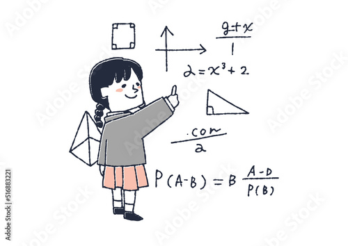 天才の女の子　特別な才能や突出した能力を持つ子供達