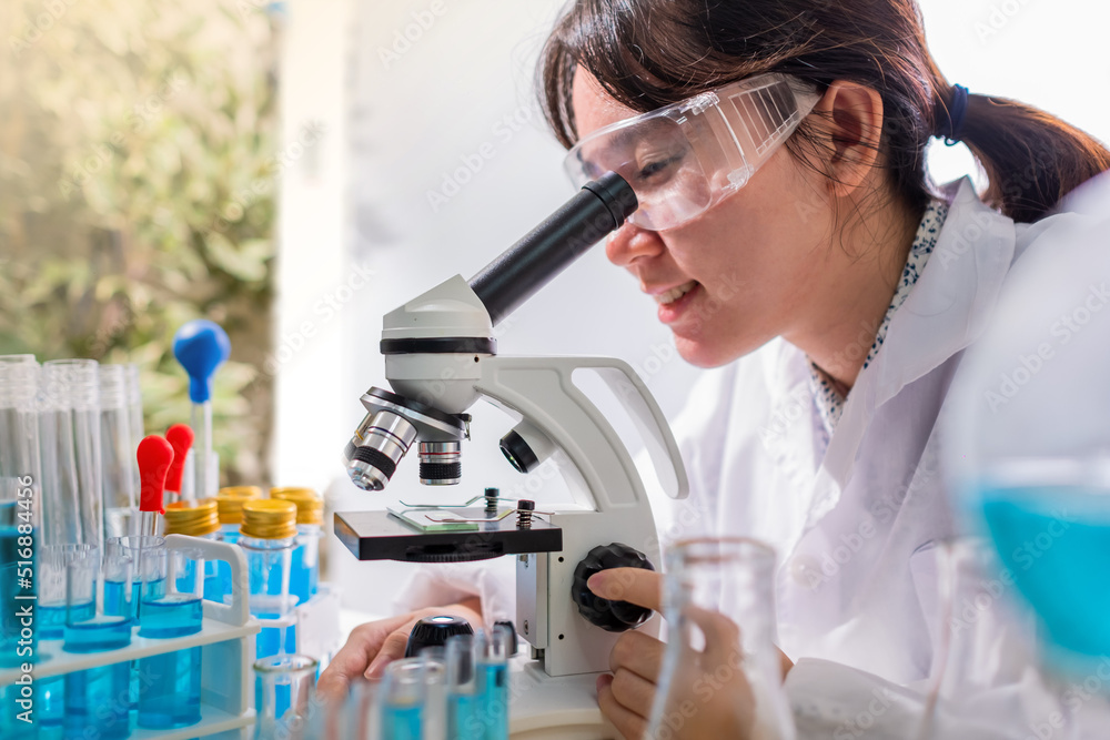 Teenager scientist in medical science laboratory,Science and education. Teenager scientist in medical science laboratory,Science and education.