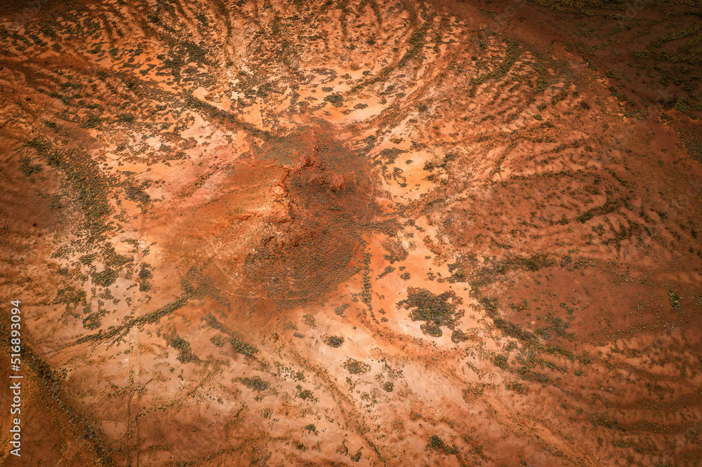 Obraz premium aerial view of that area near Pannawonica
