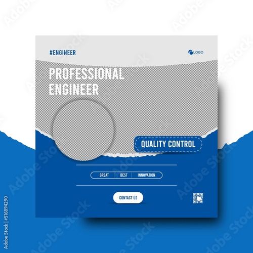Social Media Post Design for Delivery Service