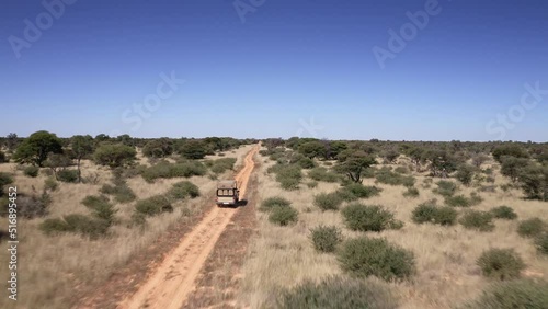 Drone over Kalahari