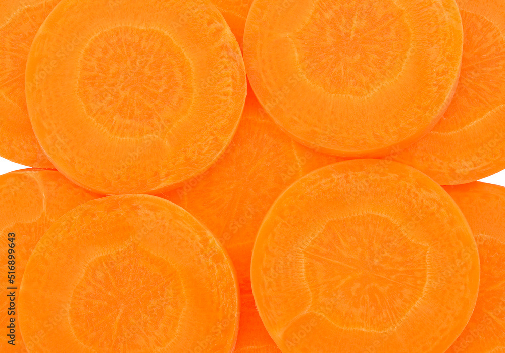 Carrot Slide Isolated On Background Carrot Slide Isolated On Background