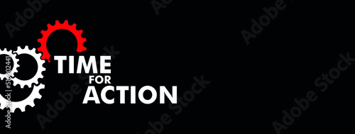 time for action background	