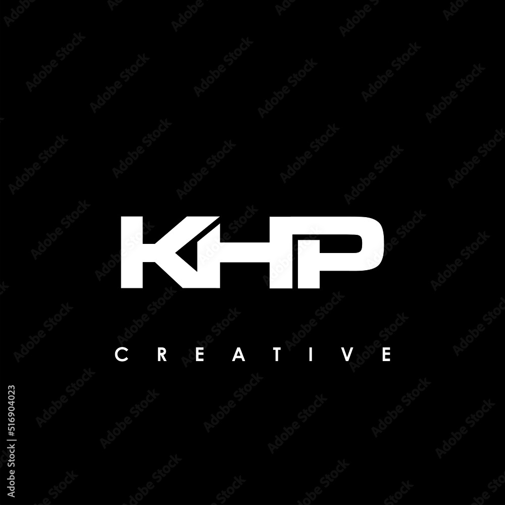 KHP Letter Initial Logo Design Template Vector Illustration KHP Letter Initial Logo Design Template Vector Illustration