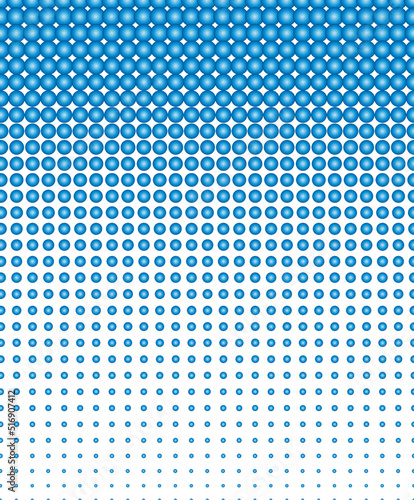 Vertical dots halftone pattern vector image 
