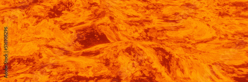 3D abstract volcanic lava background