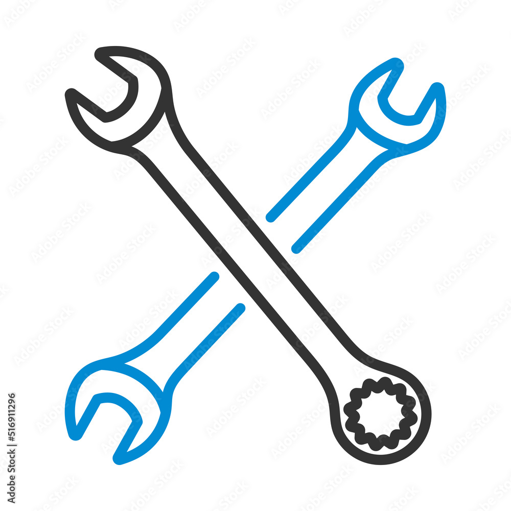 Crossed Wrench Icon Crossed Wrench Icon