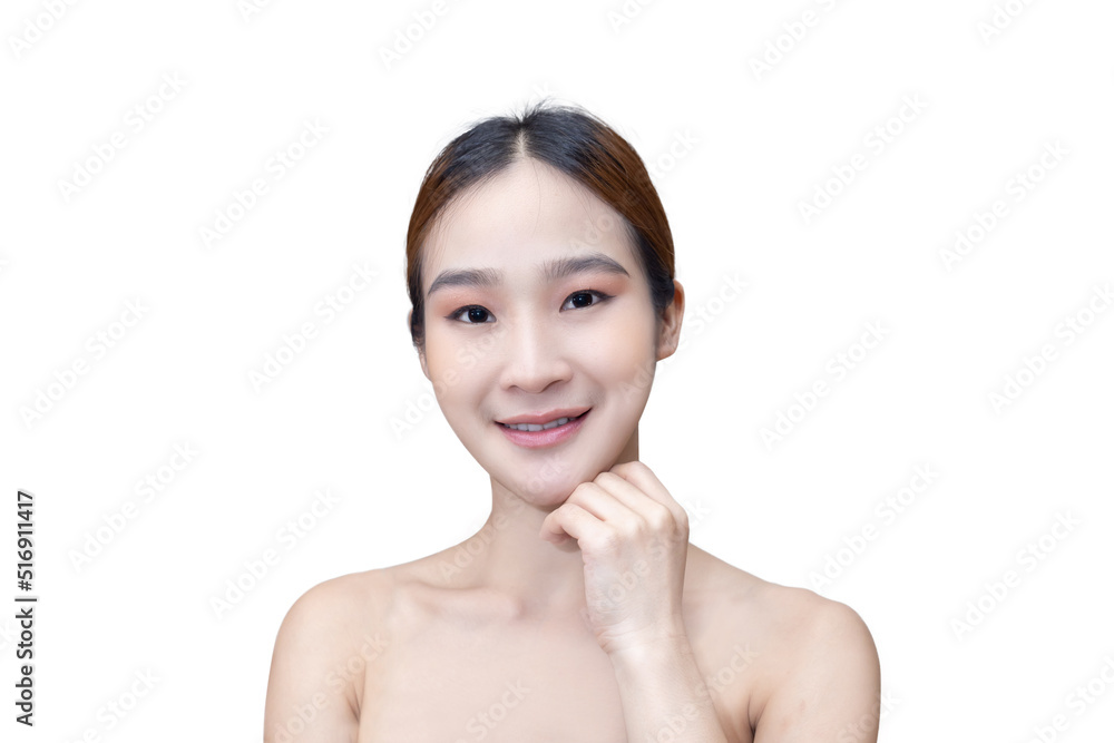 Portrait of Asian Woman For Skincare Concept Portrait of Asian Woman For Skincare Concept