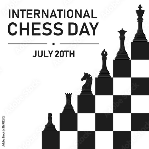 Foto International chess day