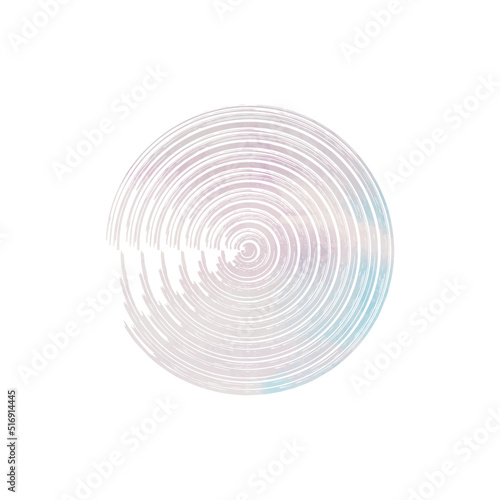 abstract blue circle vector background
