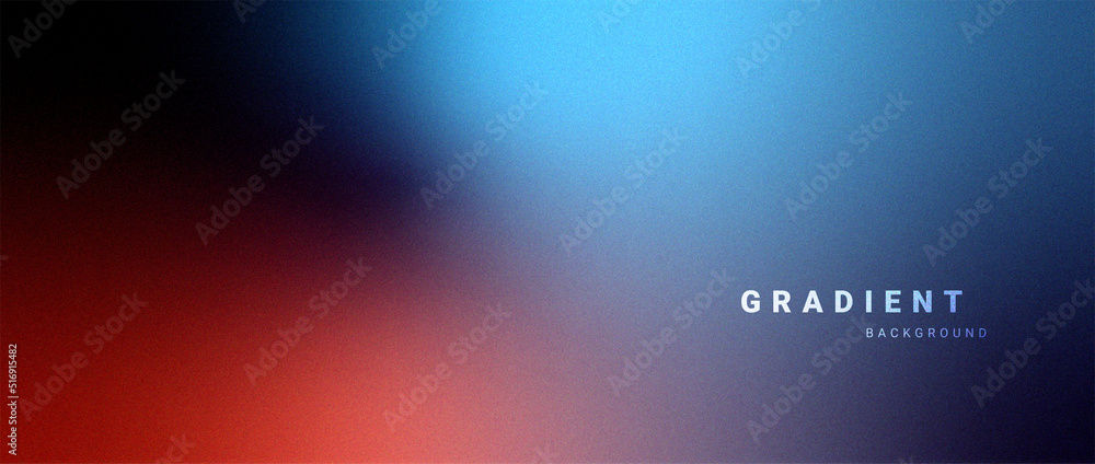 Abstract gradient background with grainy texture	 - obrazy, fototapety, plakaty 