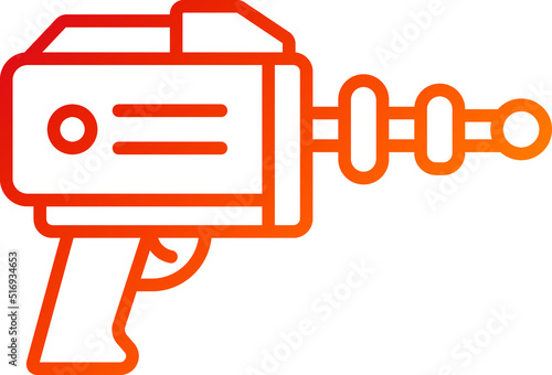 Laser Battle Icon Style
