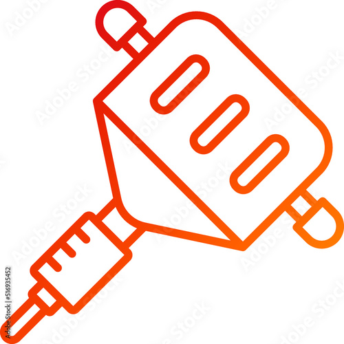 Drain Auger Icon Style