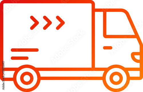 Express Shipping Icon Style